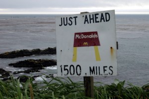 A Big Mac was not in your near future.